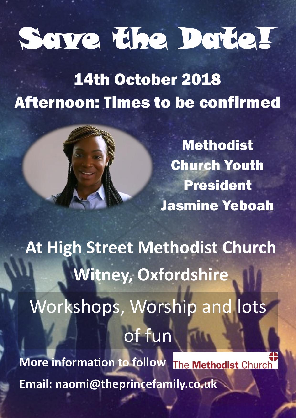 20181014 Methodist Church Youth President
