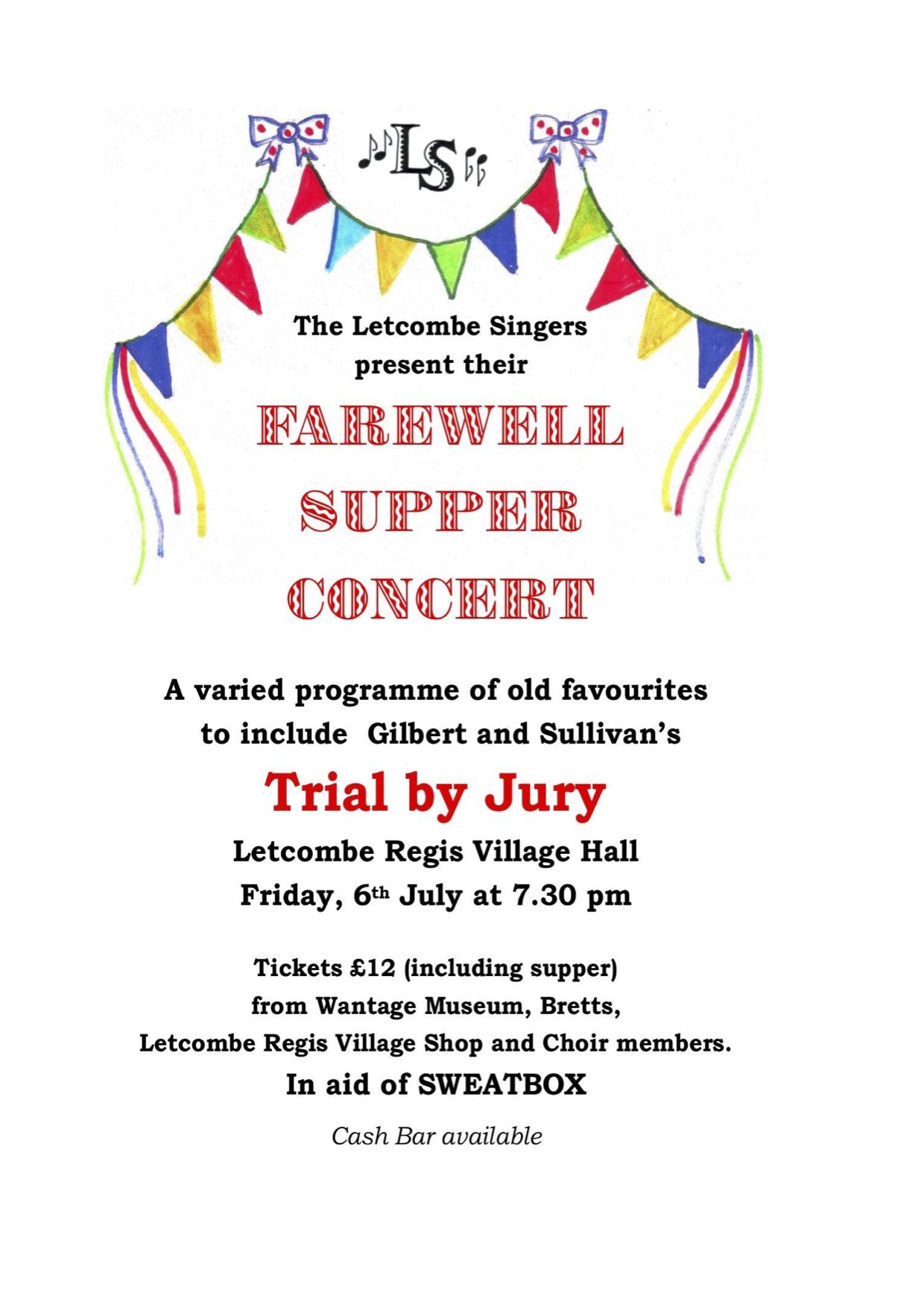 Farewell supper