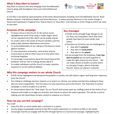 Stay Alert Briefing
