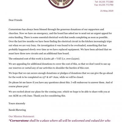 Urgent Appeal 2019