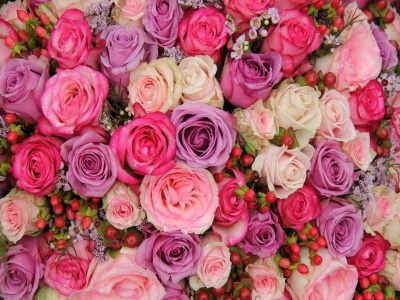 wedding, flowers, roses