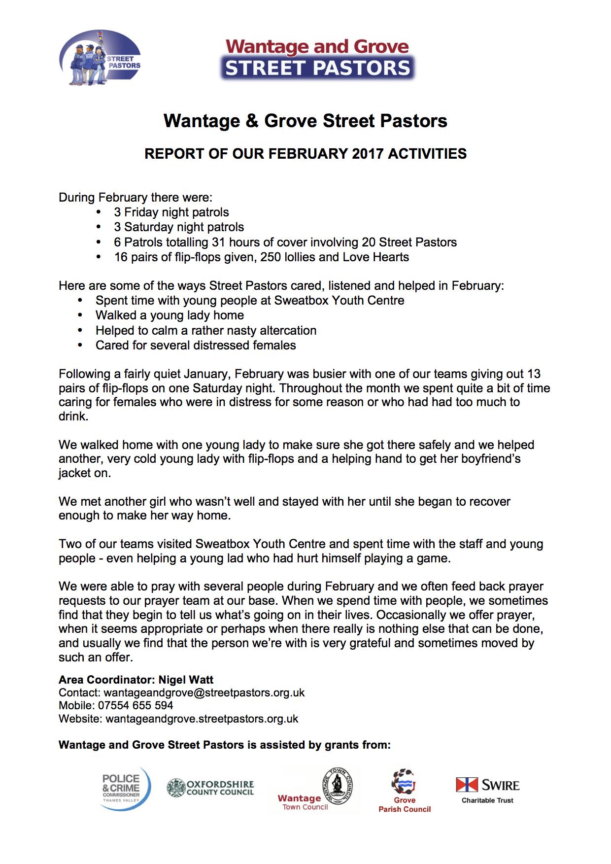 WGSP 02 2017 Report