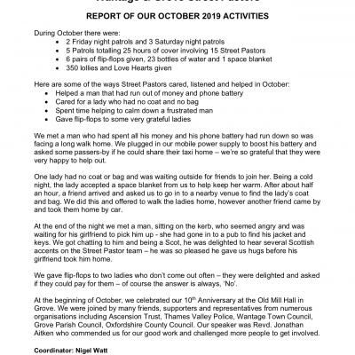 WGSP 10 2019 Report